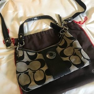Coach cross body purse
